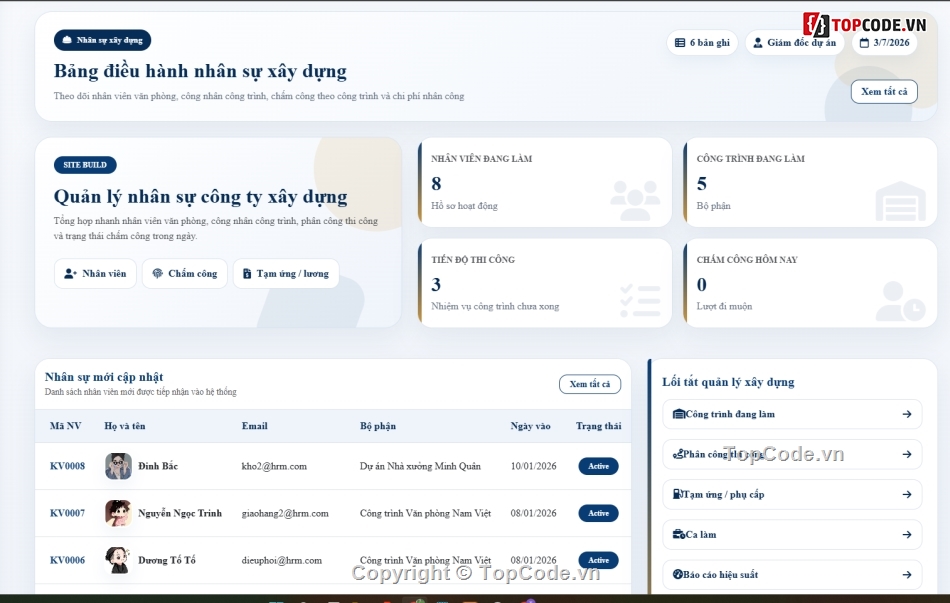 quản lý nhân sự,quản lý công nhân,quản lý công ty